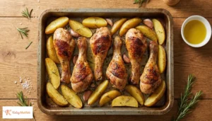 Fırında Patatesli Tavuk Baget – Kolay ve Lezzetli Tarif